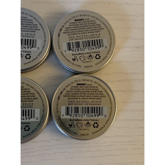 Burt's Bees Hand Salve, .3oz per tin, Farmer’s Friend Brand New Unopened 4 pack - Picture 5 of 5